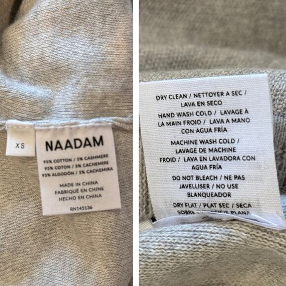 Naadam Cotton Cashmere Blend Jumpsuit Size XS - Picture 5 of 6